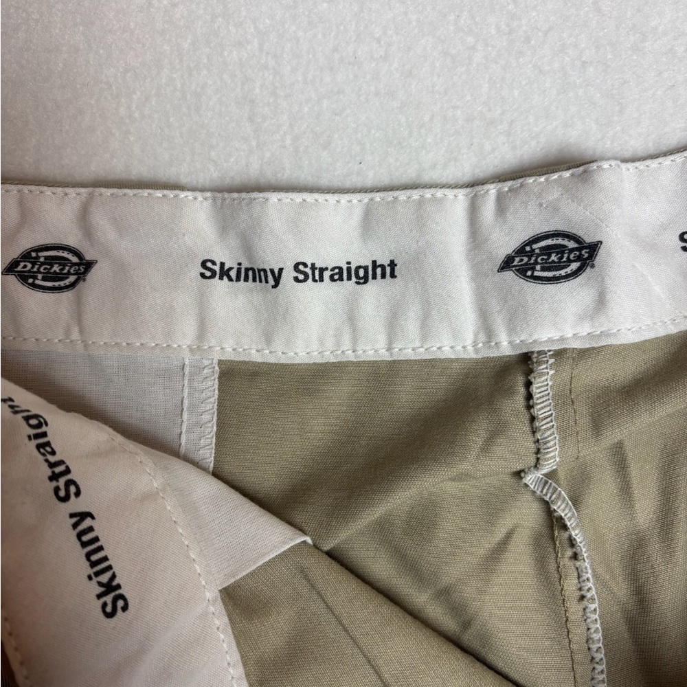 Dickies Skinny Straight‎ Fit Khaki Pants Men’s 38x32